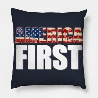 america first Pillow