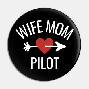 Wife Mom Pilot Gift Idea Pin