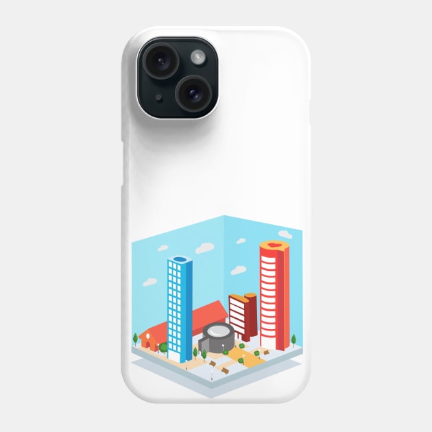 Instagram City Phone Case by theofficialdb