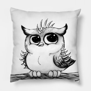 Cute Strange Owl Pillow