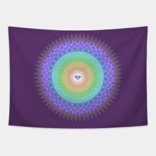 Rainbow Diamond Light - 2 Tapestry