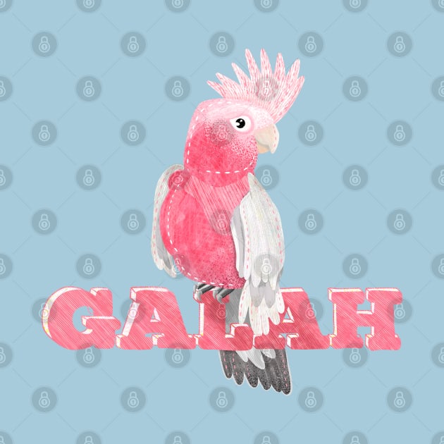 Pink Galah by mailboxdisco