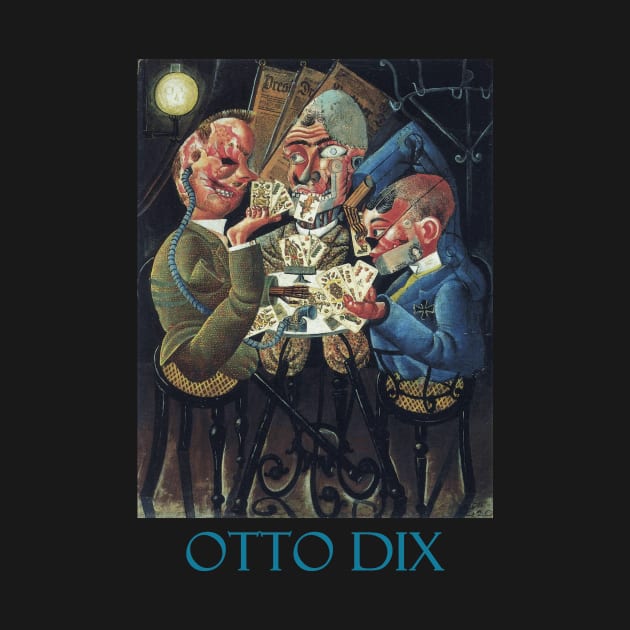 The Skat Players by Otto Dix by Naves