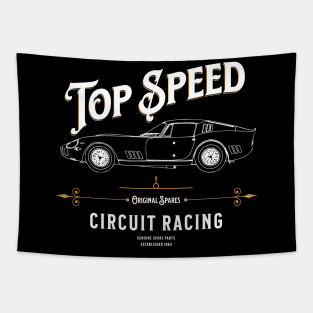 Top Speed Racing Tapestry