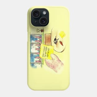 Kids batteries toy rabbits Phone Case