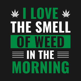 Weed Shirt Men 420 Blunt Funny Cannabis Stoner Smell of Weed T-Shirt