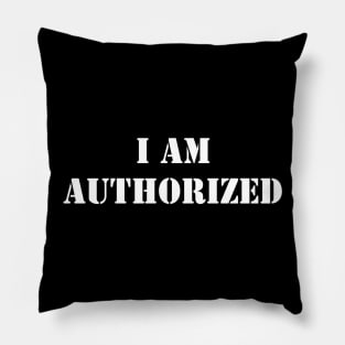 Authorized Pillow