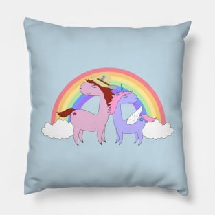 Wayhaught Unicorn Alert - Wynonna Earp Pillow
