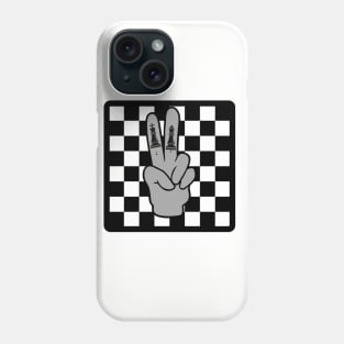 King and Queen on Victory Sign Chess Phone Case