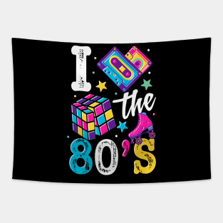 80's Clothes Party Supplies Eighties Costume Tapestry