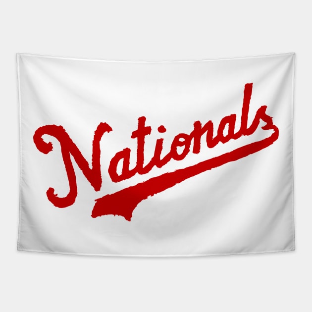 Washington Nationaaaals 02 Tapestry by Very Simple Graph
