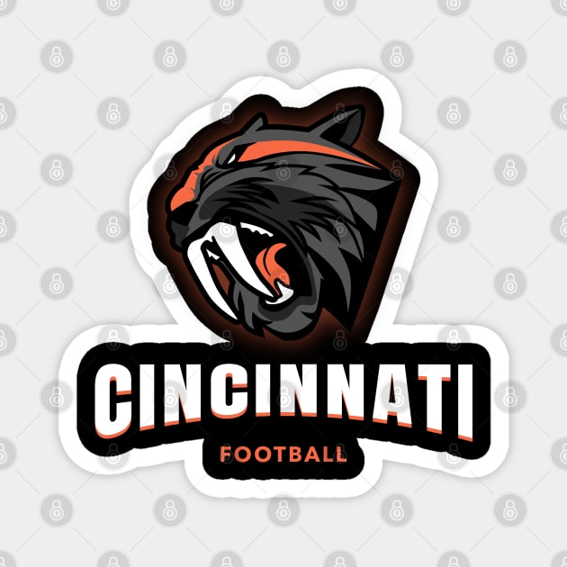 cincinnati bengals football Magnet by BVHstudio