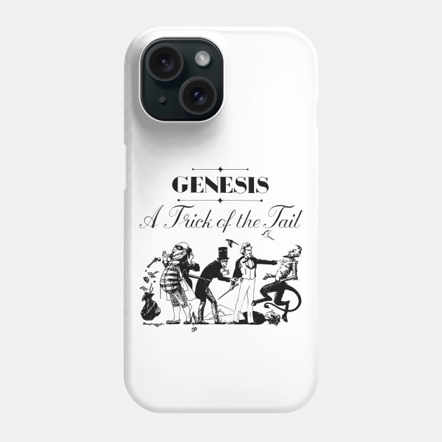 Genesis A Trick of the Tail Phone Case by PUBLIC BURNING