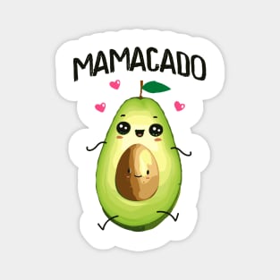Mamacado - Avocado - Mom - Partnerlook - Pregnant Magnet