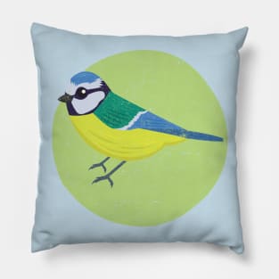 Blue Tit Pillow