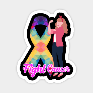 Fight again cancer Magnet