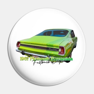 1967 Plymouth Barracuda Fastback Coupe Pin