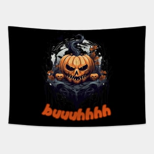 Buuhhhh-Halloween Haunt Tapestry