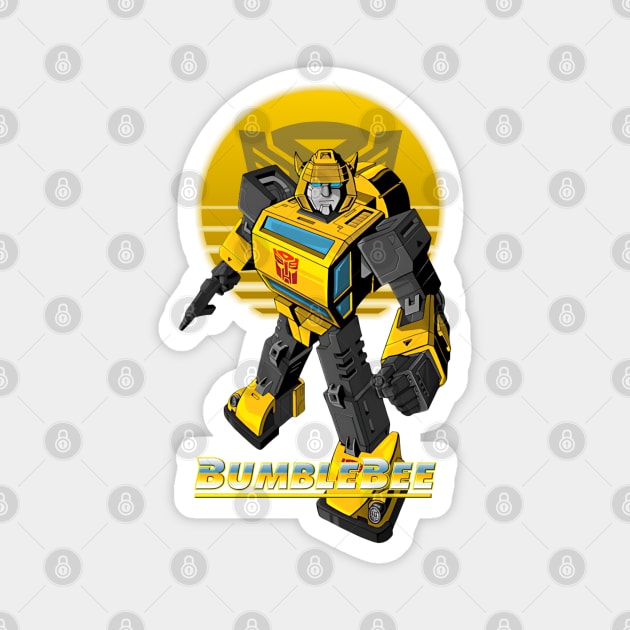 Transformers Bummblebee Magnet by capricorn