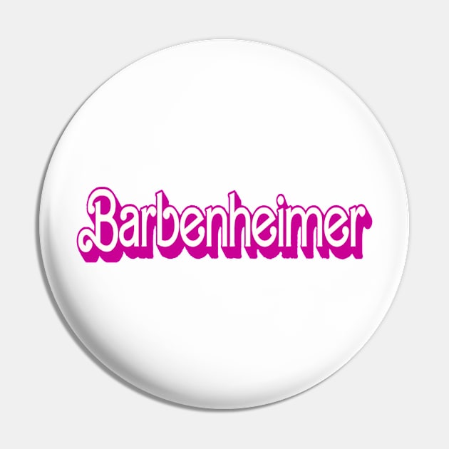 Barbenheimer Retro Pin by We Only Do One Take