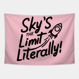 Sky's The Limit Literally RC plane Tapestry