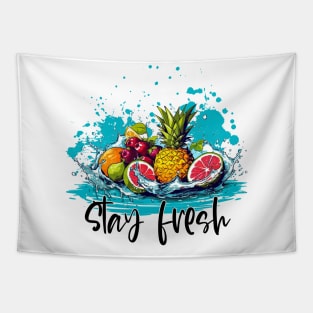 Tropical fruits Tapestry