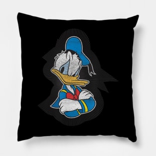 vintage donald animal duck Pillow