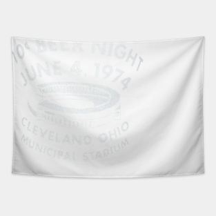 10 Cent Beer Night June 4, 1974 Cleveland, Ohio Tapestry