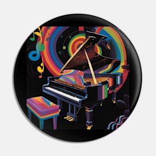 Abstract Image Of A Piano Pin