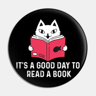 It's a Good day to read a book Pin