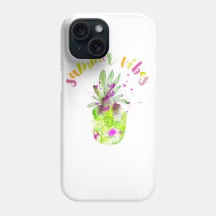 Summer Vibes Green Phone Case