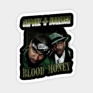 Capone N Noreaga 90s Stile Vintage Bootleg Magnet