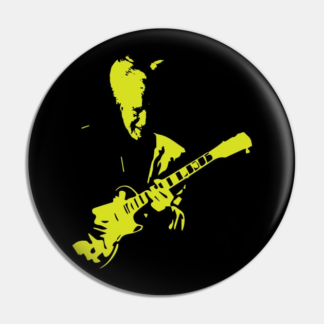 Dracula's guitar Pin by horrorshirt