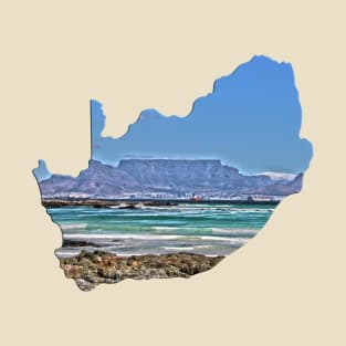 Iconic Table Mountain of South Africa T-Shirt