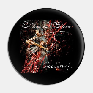 Children Of Bodom Blooddrunk Album Cover Pin