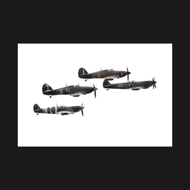 BBMF Flight - High Key by aviationart