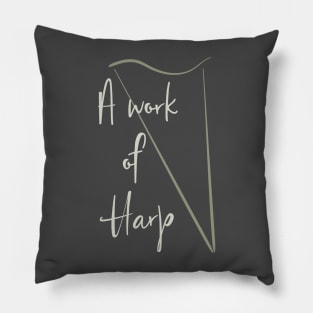 A Work of Harp Pillow