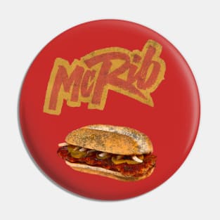 The McRib is Back Pin