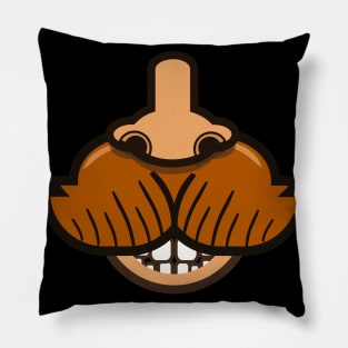 Mustache Pillow