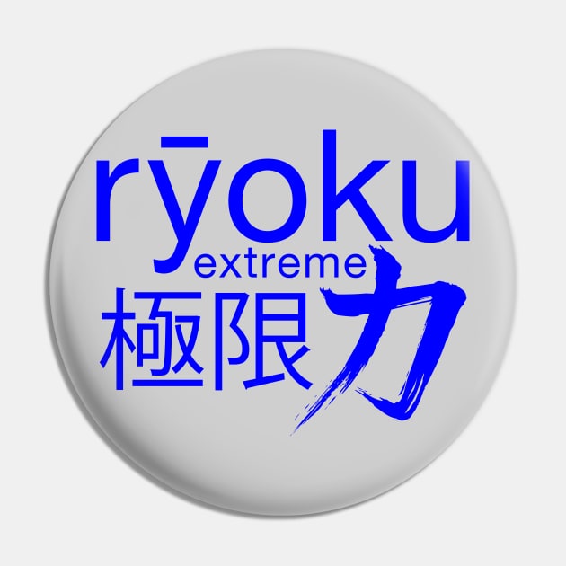 Ryoku Extreme - Blue Pin by Anguru