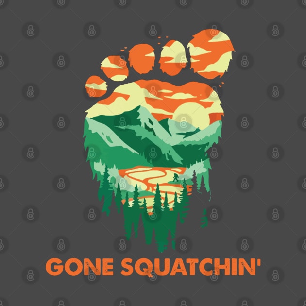 Gone Squatchin' by JameMalbie