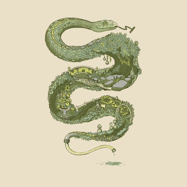 Garden Snake by Made With Awesome