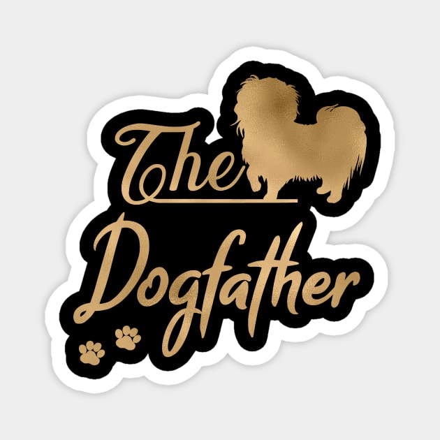 The Shih Tzu Dogfather Magnet by JollyMarten