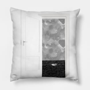 Gray Skies Pillow