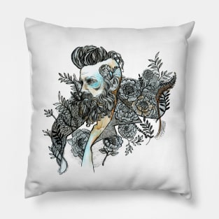 Flower Tattoo Pillow