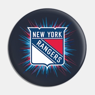 New York Rangers' logo, Pin