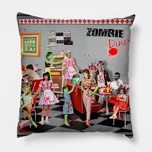 Zombie Diner Pillow