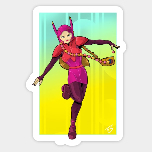 Lemon Superhero' Sticker | Spreadshirt