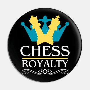 Chess royalty Pin