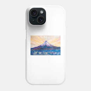 Tokyo and Mount Fuji Phone Case